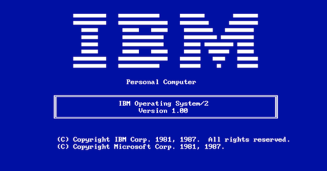 1987-Microsoft announces OS/2.