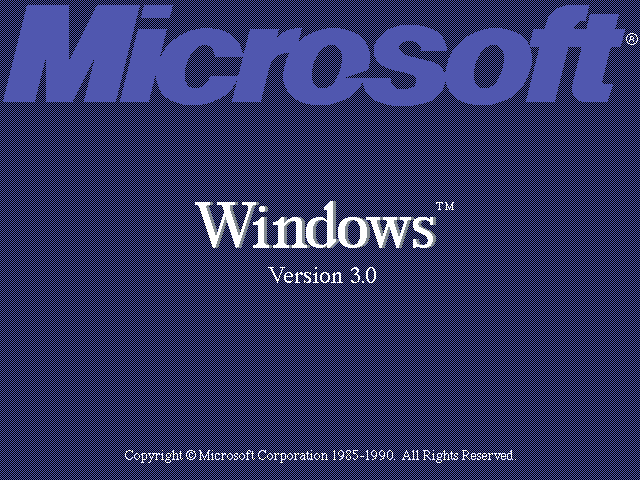 1990-Microsoft launches Windows 3.0