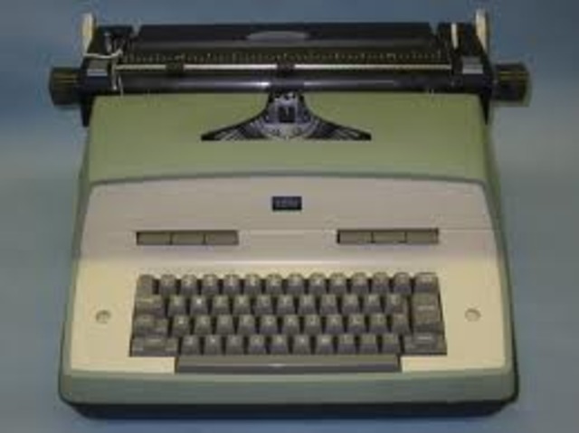 IBM introduced the electric typewriter