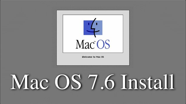 Mac OS 7.6