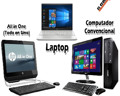 computadora inteligente, laptop, PDAs