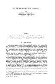 Constitución de 1837  / Abolición del régimen señorial y supresión del diezmo
