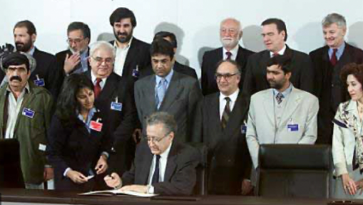 Signing of the Bonn Agreement