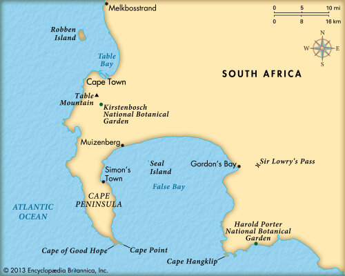 Discovery of Cape of Good Hope.