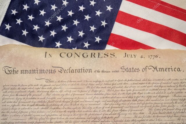 The USA Declaration of Independence