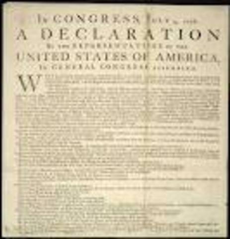 The Declaration of Independence