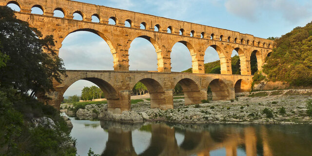 El sistema de acueductos romano