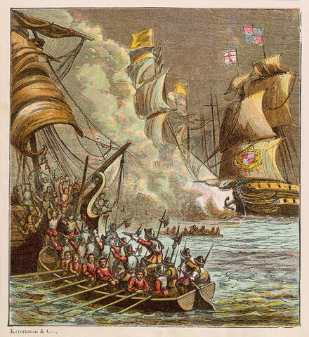 The Defeat of the Spanish Armada