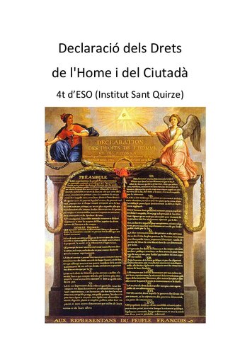 Declaració dels drets del home i del ciutadà