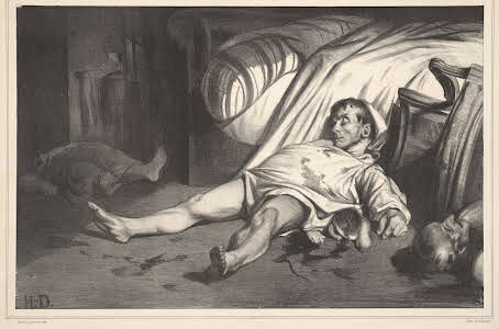 Rue Transnonain - Daumier