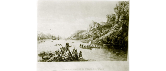 Débarquement de Jacques Cartier en Nouvelle-France