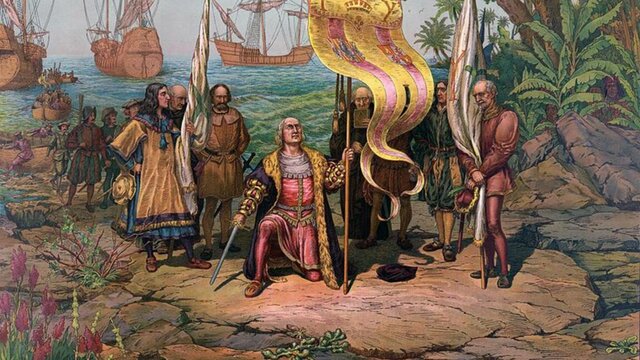 Découverte de l'Amérique par Christophe Colomb