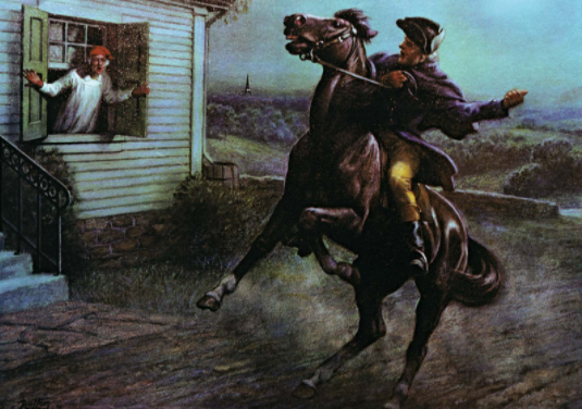 Midnight ride of Paul Revere