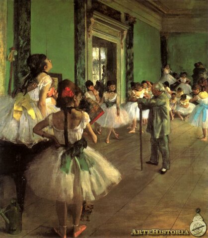 La clase de danza - Degas