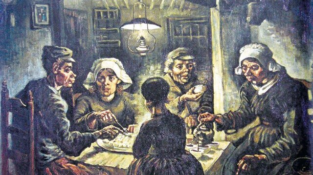 Los comedores de patatas - Van Gogh