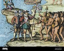 Landfall on Hispaniola