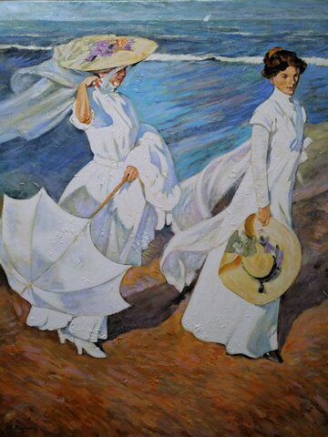 Paseo a orillas del mar - Soralla