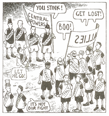 Allies vs Central Powers