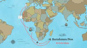 Dias makes it around the tip of Africa