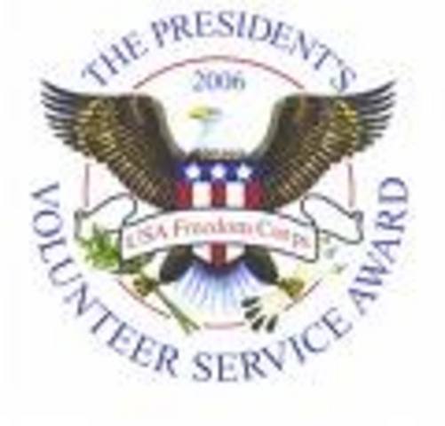 Presidents Volunteer Service Award Program Established