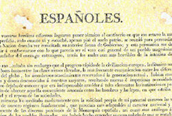 Manifiesto de Fernando VII a los españoles aceptando la Constitución de 1812