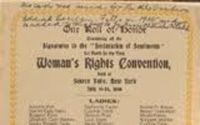 Seneca Falls Convetion