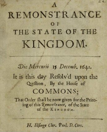 The Grand Remonstrance