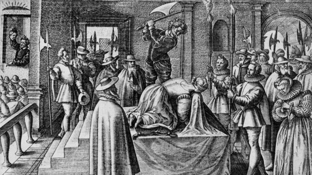The execution of Mary Stuart