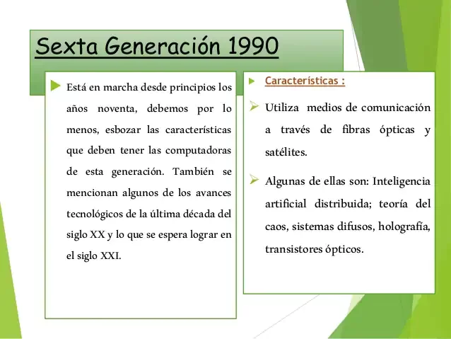 6ta Generacion 1990