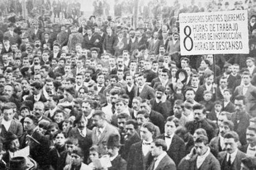 Se conmemora por primera vez el día del trabajador