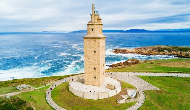 ROMA. ARQUITECTURA. Torre de Hércules. S.I y II d.C.