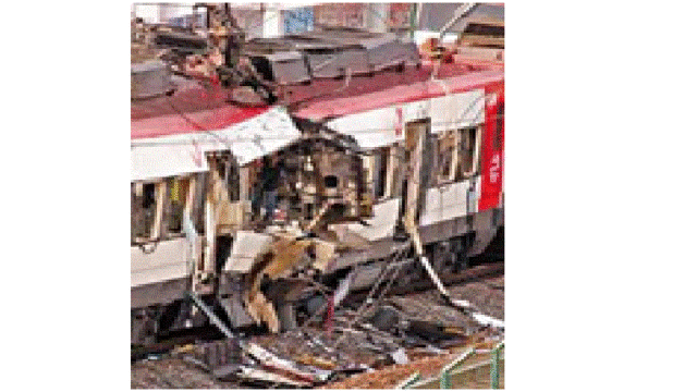 Atentado terrorista em Madrid.