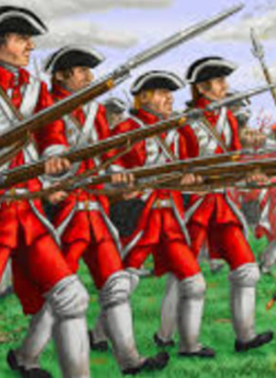 1,000's of Redcoats In Boston