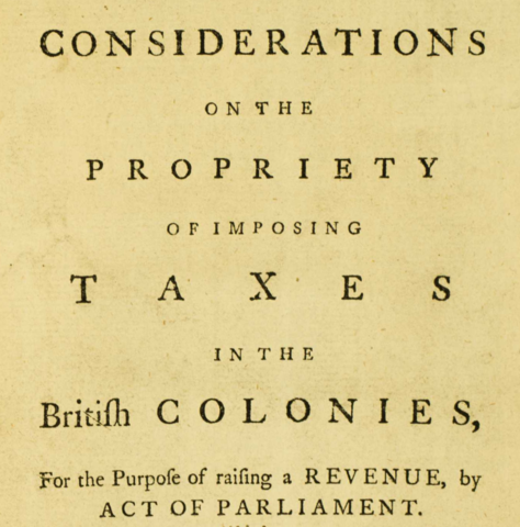 Revenue Act of 1763