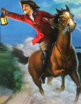 Midnight ride of Paul Revere