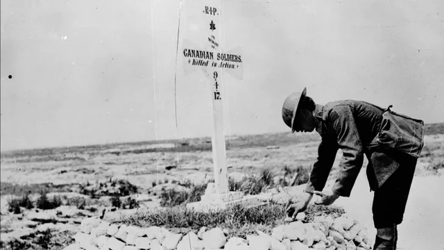 The First World War ends; Canada has lost 60,000 troops.