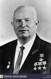 The eviction of Khrushchev