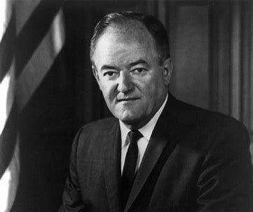 The U.S. Vice President Hubert Hemphrey wrote to the U.S. President