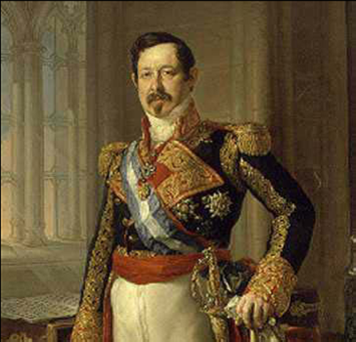 Pronunciamiento de Narváez. Proclamación de Isabel II como reina y fin de la regencia de espartero