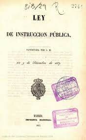 Ley de instrucción pública