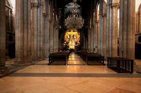 Catedral de Santiago de Compostela (interior, nave central).