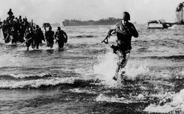 Allied Troops Land Near Anzio