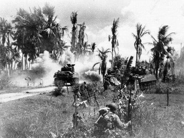 U.S. Troops Land in the Philippines