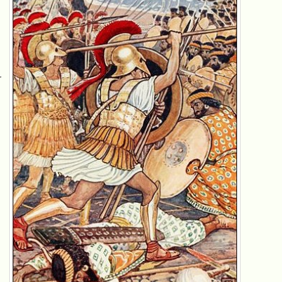 Greeks revolt against Persian rulers