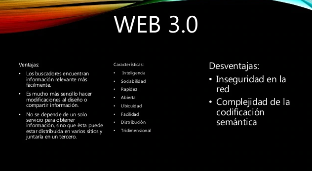 Ventajas y desventajas de la web 3.0