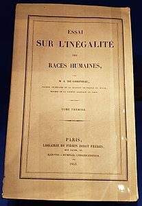 Arthur De Gobineau e il Saggio sulla disuguaglianza delle razze umane