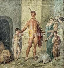 Teseo liberador de Pompeya