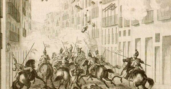 Pronunciamiento de Narváez. Proclamación de Isabel II como reina y fin de la regencia de Espartero