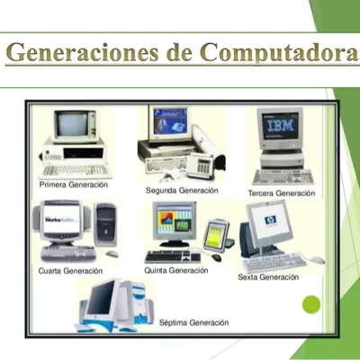 Timeline: GENERACIONES DE LA COMPUTADORA