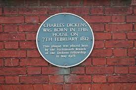 Charles Dickens borns